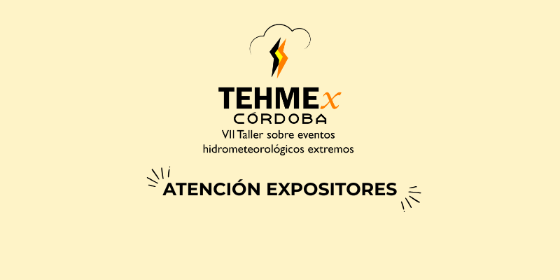 Confirmación de asistencia para expositores